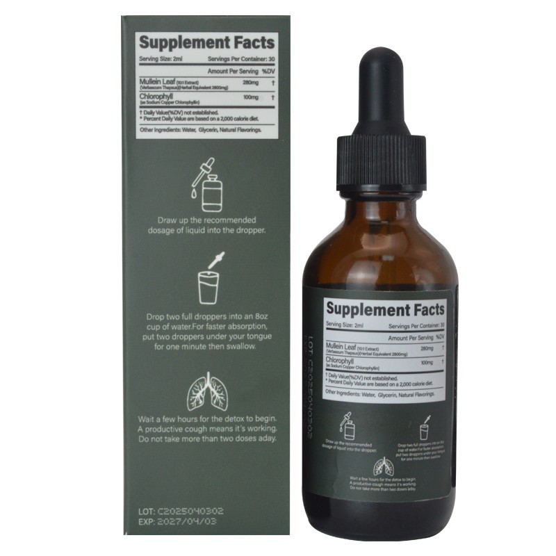 Mullein Soothing Breathing Drops factory