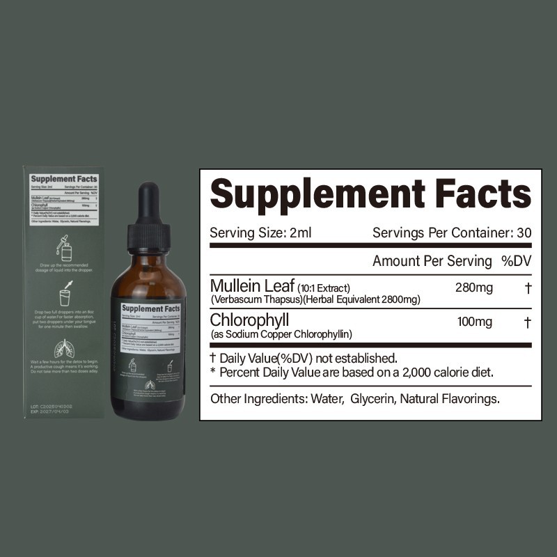 Mullein Soothing Breathing Drops high quality